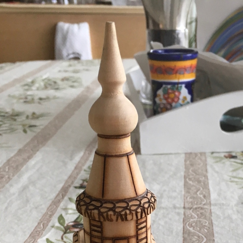 Vintage Russian Wooden Church